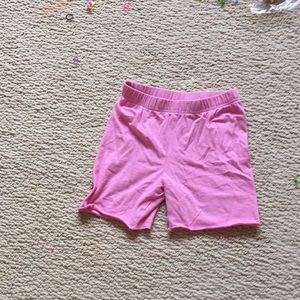 Pink shorts